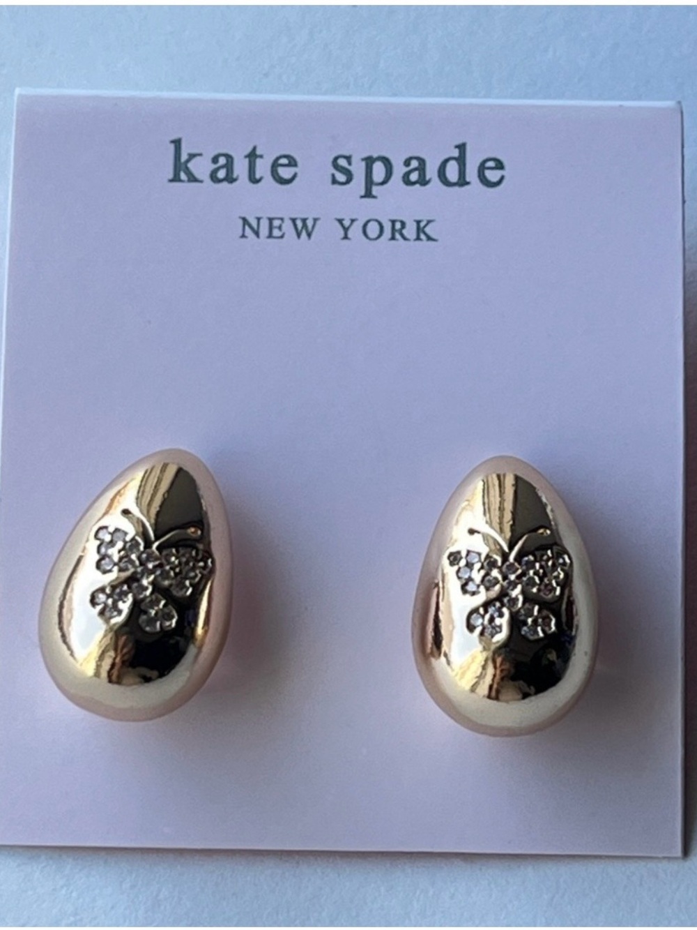 Kate Spade NY Gold Teardrop Earrings